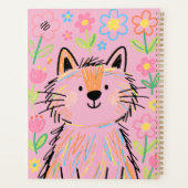 Scribble Cat Planer Pink (Rückseite)