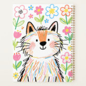 Scribble Cat Planer Weiß (Rückseite)