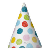 Scribble Dots Party Hat Partyhütchen (Rechts)