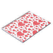 Scribble Hearts Notizblock (Linke Seite)