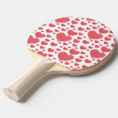 Scribble Hearts Tischtennis Schläger (Vorderseite)
