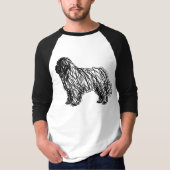 Scribble Neufundland T-Shirt (Vorderseite)