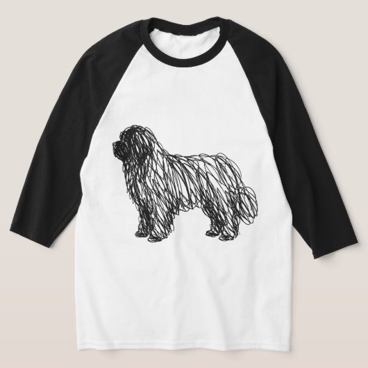 Scribble Neufundland T-Shirt (Ablage )