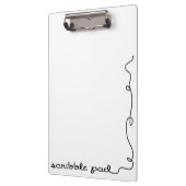 Scribble Pad Klemmbrett (Links)