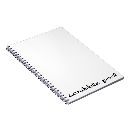 Scribble Pad Notizblock (Rechte Seite)