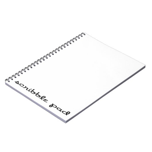 Scribble Pad Notizblock (Linke Seite)