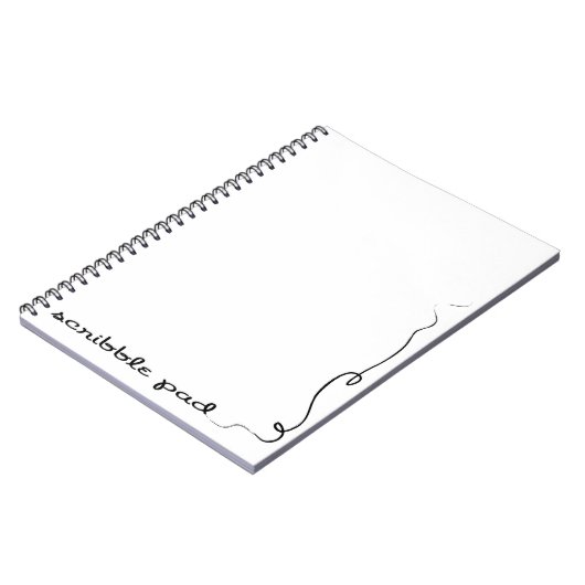 Scribble Pad Notizblock (Linke Seite)