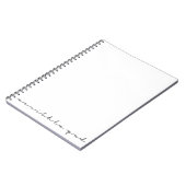 Scribble Pad Notizblock (Linke Seite)