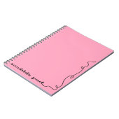 Scribble Pad Pink Notizblock (Linke Seite)