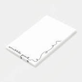 Scribble Pad Post-it Klebezettel (angewinkelt)