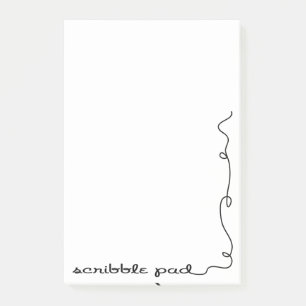 Scribble Pad Post-it Klebezettel