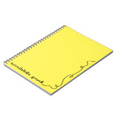 Scribble Pad Yellow Notizblock (Linke Seite)