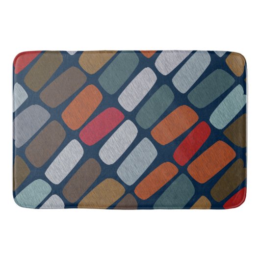 Scribble Pebbles Badematte (Vorderseite)