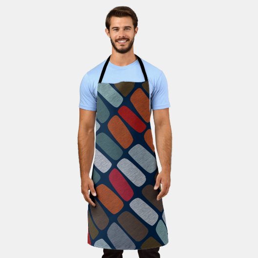 Scribble Pebbles Schürze (Getragen)