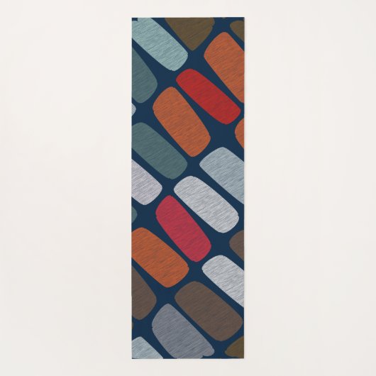 Scribble Pebbles Yogamatte (Rückseite)