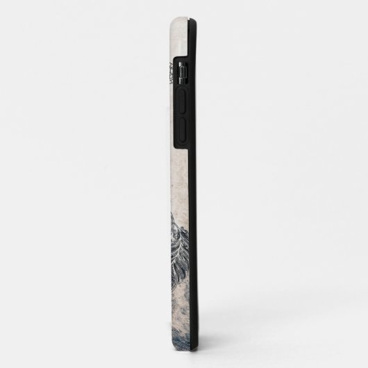 Scribble Pfeil Mandala Moon Dreamcatcher Federn Case-Mate iPhone Hülle (Hinten/Links)