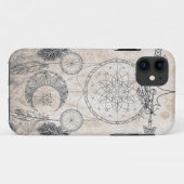 Scribble Pfeil Mandala Moon Dreamcatcher Federn Case-Mate iPhone Hülle (Rückseite (Horizontal))