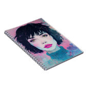 Scribble Portrait | Notebook-Journal Notizblock (Rechte Seite)
