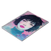 Scribble Portrait | Notebook-Journal Notizblock (Linke Seite)