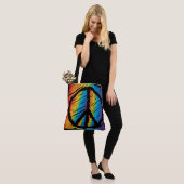 Scribble Rainbow Peace Tasche (Am Model)