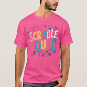 Scribble Squad Funny Sketching Fan Zeichnend Kostü T-Shirt