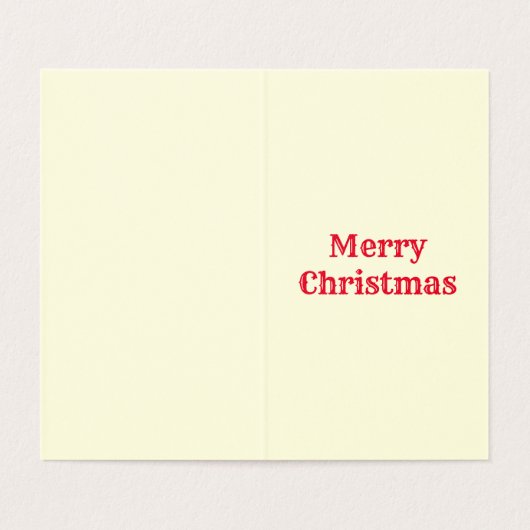 Scribble Tree 25 Pack Weihnachtskarten (Innenseite Aufgefaltet)