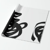 Scribble Wrapping Paper Geschenkpapier (Ungerollt)