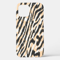 Scribble Zebra Leopard: Vintager Pelz