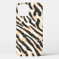 Scribble Zebra Leopard: Vintager Pelz