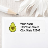 Scribbled Avocado Liebe (Insitu)