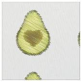 Scribbled Avocado Liebe Stoff (Nahaufnahme)