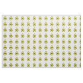 Scribbled Avocado Liebe Stoff (Yard (91,4 cm))