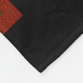 Scribbled Flowers Graffiti Fleecedecke (Ecke)