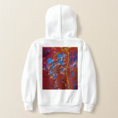 Scribbled Flowers Graffiti Hoodie (AblageHinten)