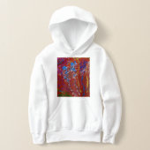 Scribbled Flowers Graffiti Hoodie (Ablage )