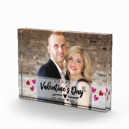 Scribbled Red Pink Hearts Valentine's Day Foto