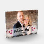 Scribbled Red Pink Hearts Valentine's Day Foto (Links)