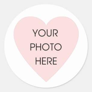 Scribbleprint Aufkleber für den weißen Herzschlag