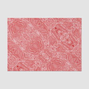 Scribbleprint Rot Seidenpapier