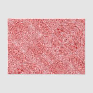 Scribbleprint Rot Seidenpapier