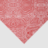 Scribbleprint Rot Seidenpapier (Ausschnitt)