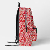 Scribbleprint-Rucksack Bedruckter Rucksack (Links)
