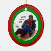 Scribbleprint Weihnachten Keramikornament (Links)