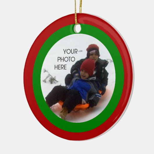 Scribbleprint Weihnachten Keramikornament (Links)