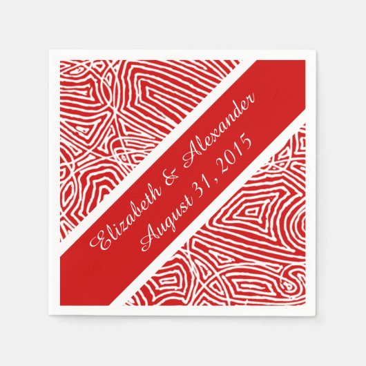 Scribbleprints Diamond Serviette (Vorderseite)