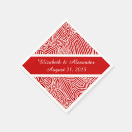 Scribbleprints Diamond Serviette