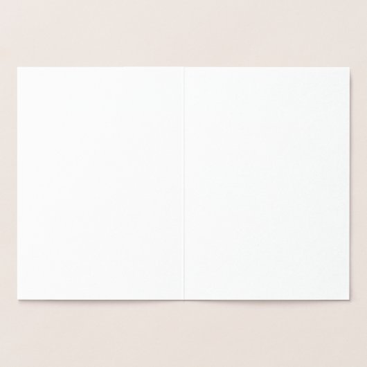 Scribbleprints Herz Folienkarte (Innenseite)