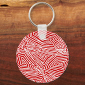 Scribbleprints Initial Schlüsselanhänger (Rückseite)