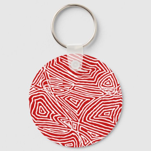 Scribbleprints Initial Schlüsselanhänger (Rückseite)