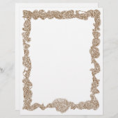 Scribbleprints Letterhead - Brown (Vorne/Hinten)